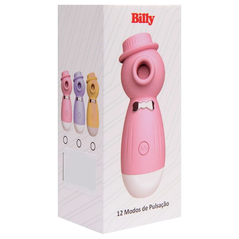 Vibrador Pulsação 12 Modos Billy Sexy Import