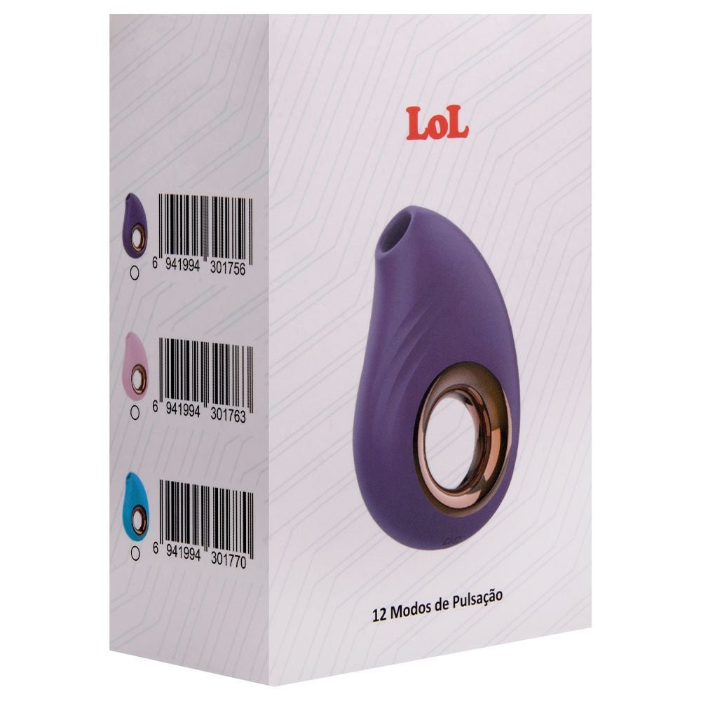 Vibrador Pulsação 12 Modos Lol Sexy Import