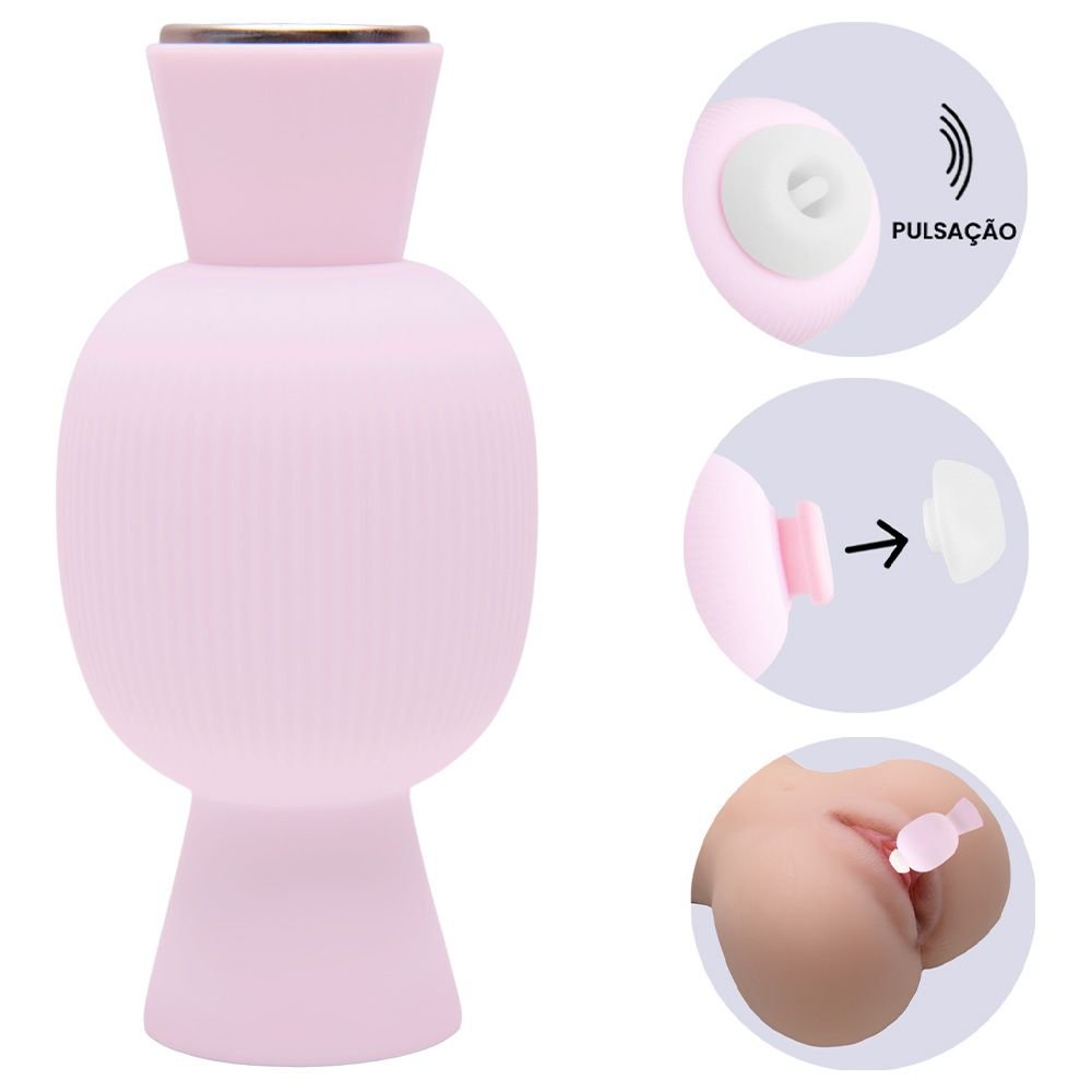 Vibrador Pulsação Allegra 05 Modos Sexy Import