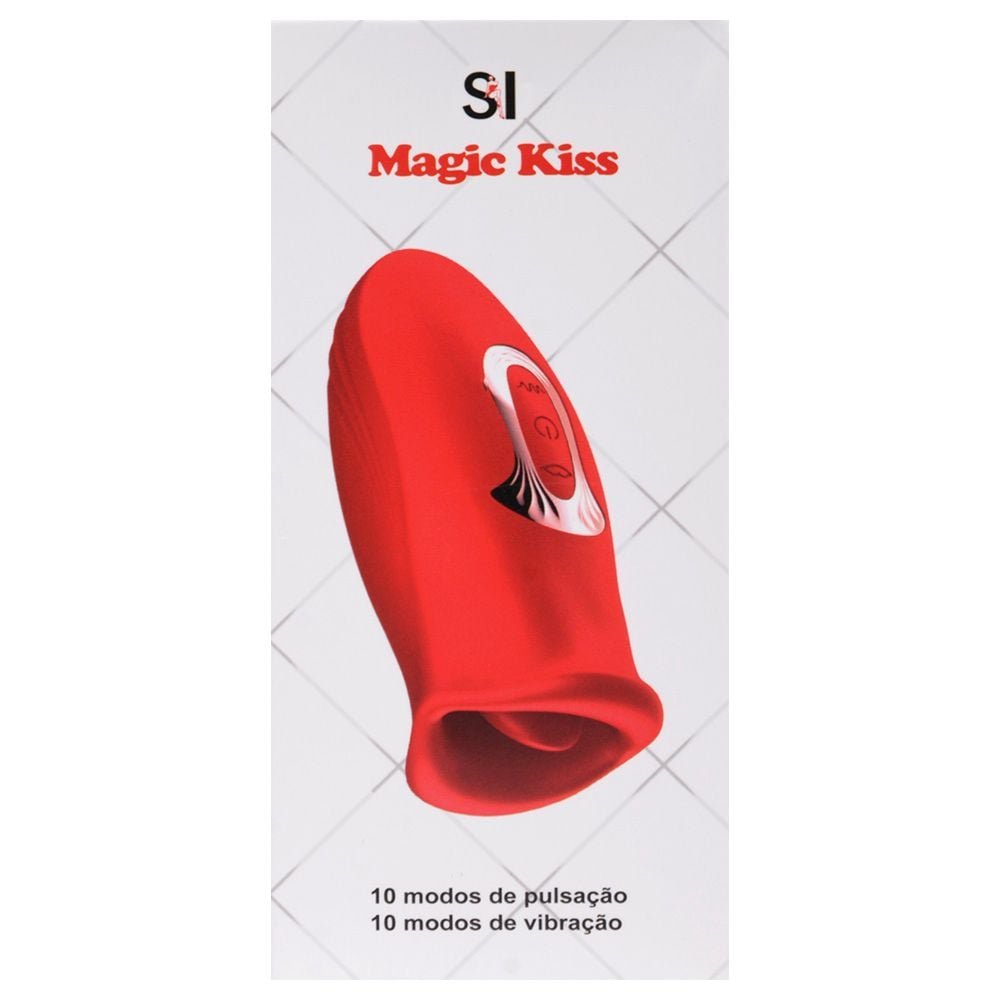Vibrador Pulsação Boca Abre E Fecha Sexy Import