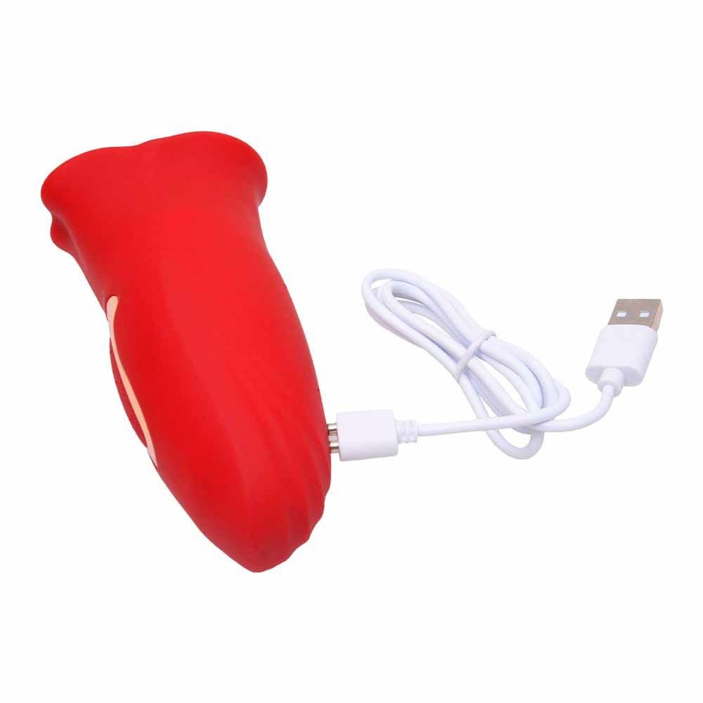 Vibrador Pulsação Boca Abre E Fecha Sexy Import