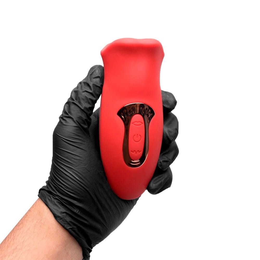 Vibrador Pulsação Boca Abre E Fecha Sexy Import