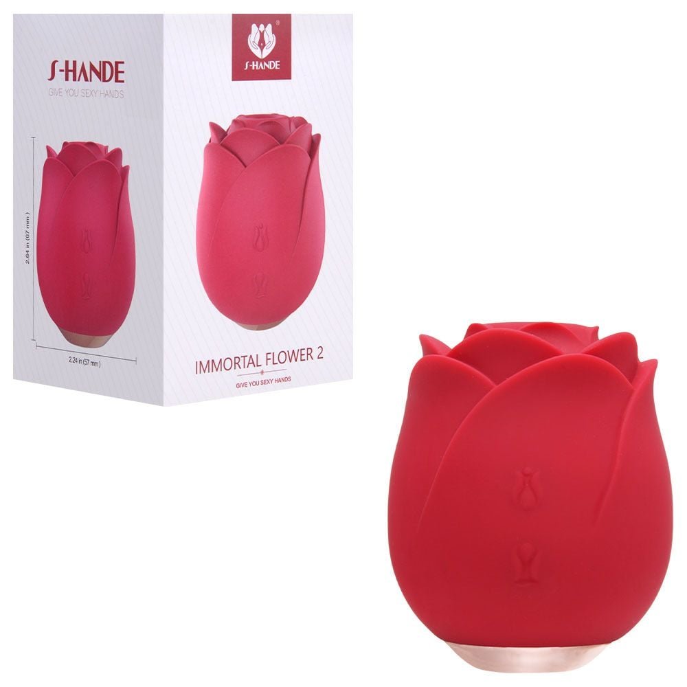 Vibrador Pulsação Flower S-hande Sexy Import