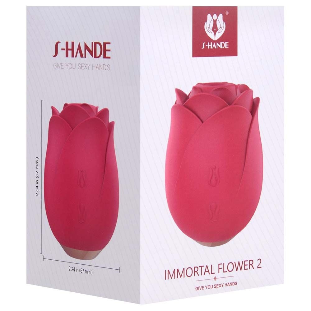 Vibrador Pulsação Flower S-hande Sexy Import