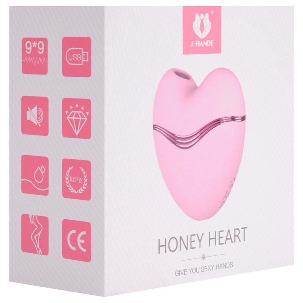 Vibrador Pulsação Honey Heart S-hande Sexy Import