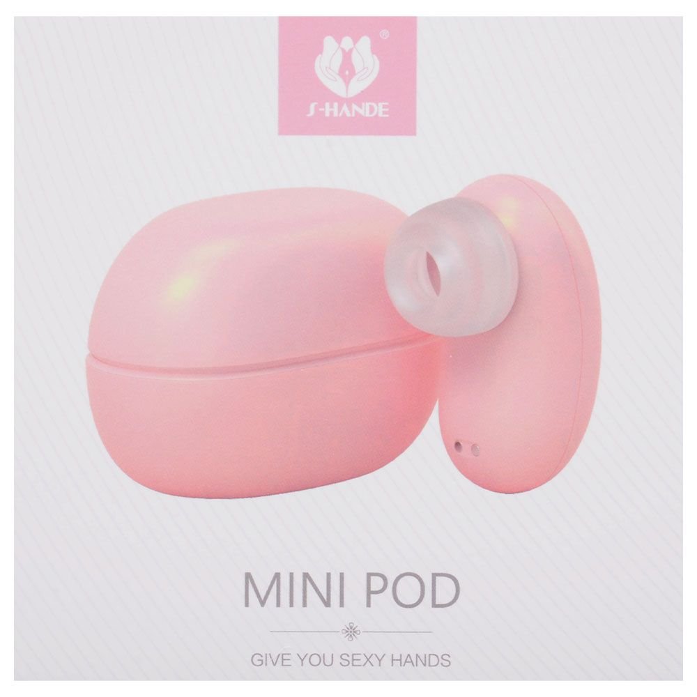 Vibrador Pulsação Mini Pod S-hand Sexy Import