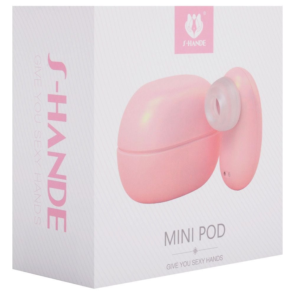 Vibrador Pulsação Mini Pod S-hand Sexy Import