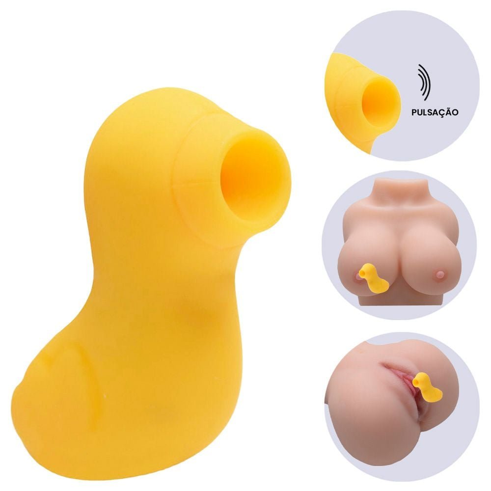 Vibrador Pulsação Pato Green Baby Sexy Import