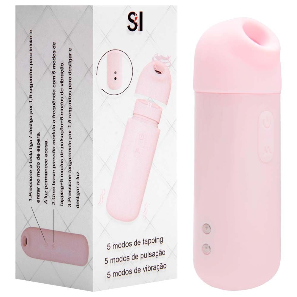 Vibrador Pulsação Tapping 5 Modos Sexy Import