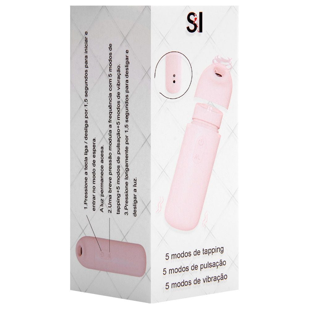Vibrador Pulsação Tapping 5 Modos Sexy Import