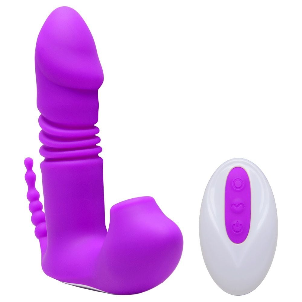 Vibrador Pulsação Vai E Vem Wireless Suck Sexy Import