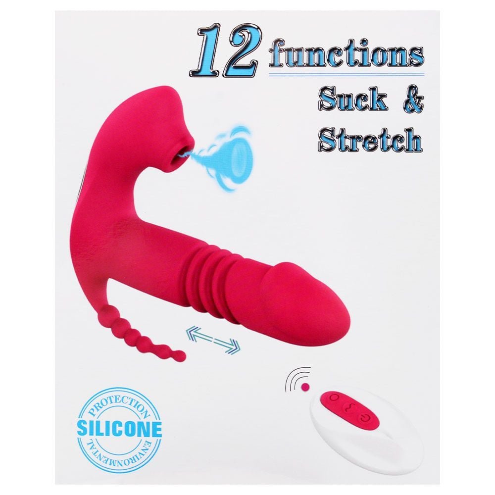 Vibrador Pulsação Vai E Vem Wireless Suck Sexy Import
