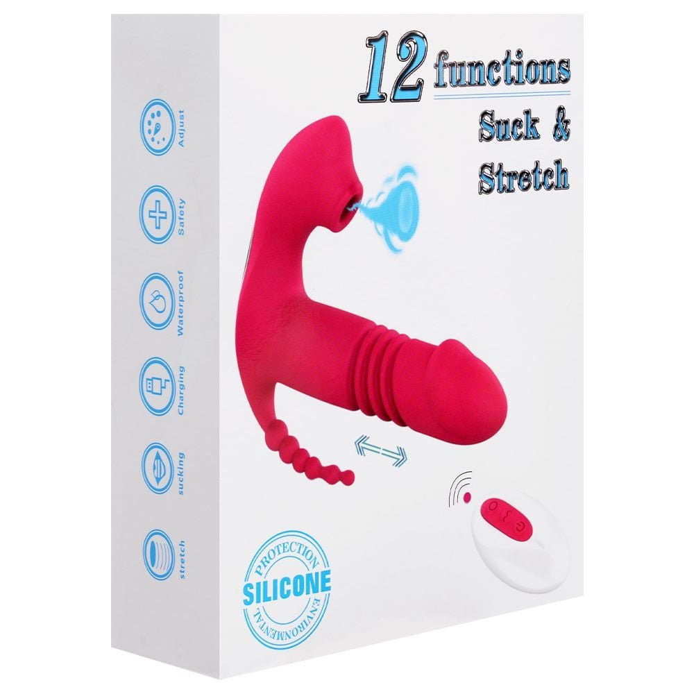 Vibrador Pulsação Vai E Vem Wireless Suck Sexy Import