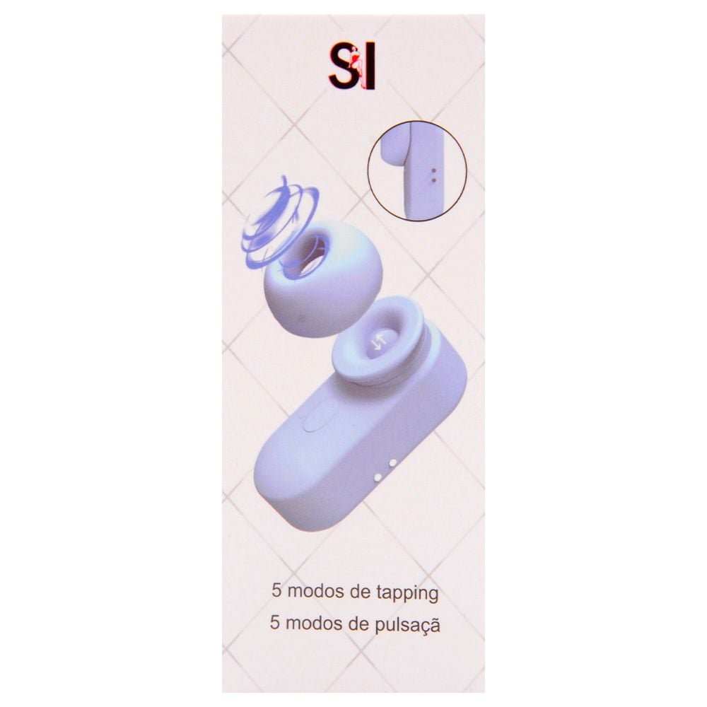 Vibrador Pulsações Com Tapping Sexy Import
