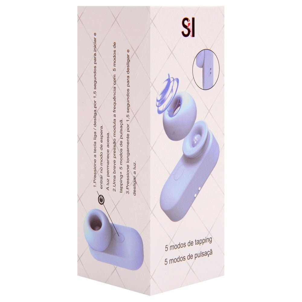 Vibrador Pulsações Com Tapping Sexy Import
