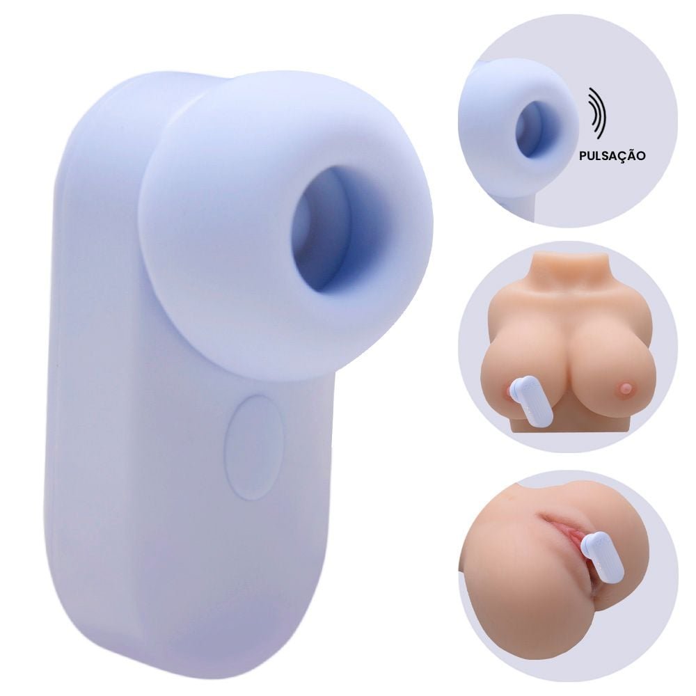 Vibrador Pulsações Com Tapping Sexy Import
