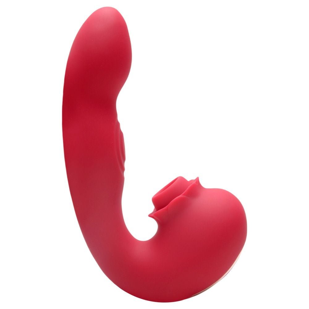 Vibrador Pulsações E Tapping Floral Sexy Import
