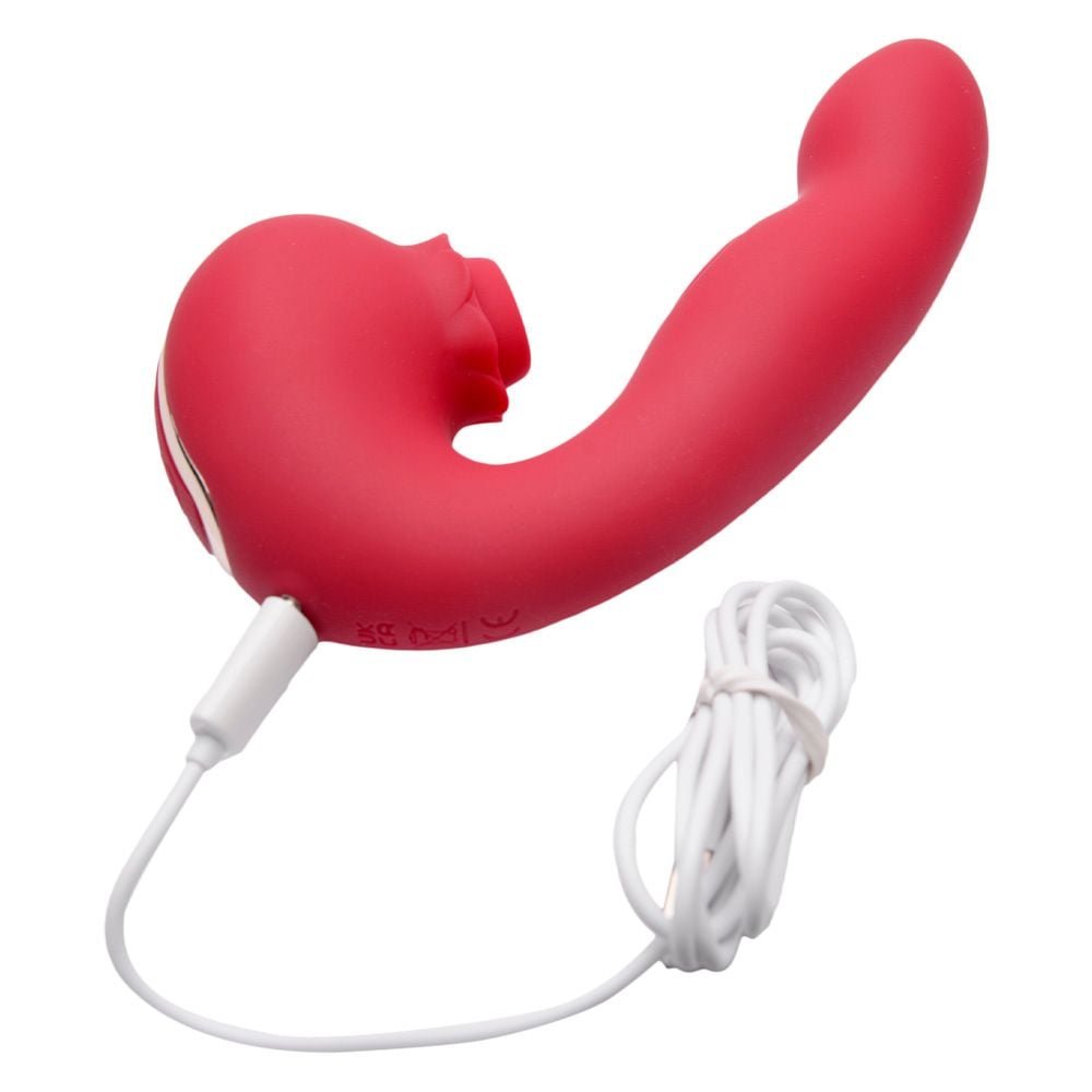 Vibrador Pulsações E Tapping Floral Sexy Import