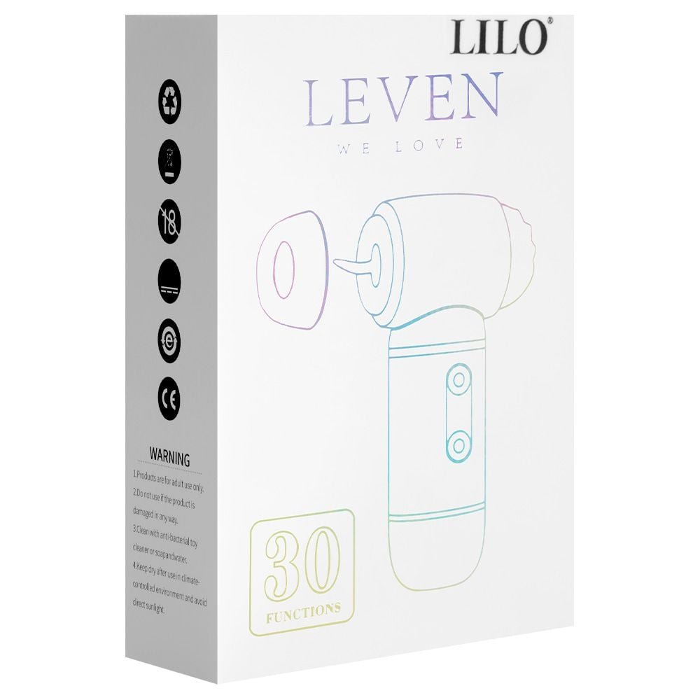 Vibrador Pulsações Leven 30 Modos Usb Vipmix