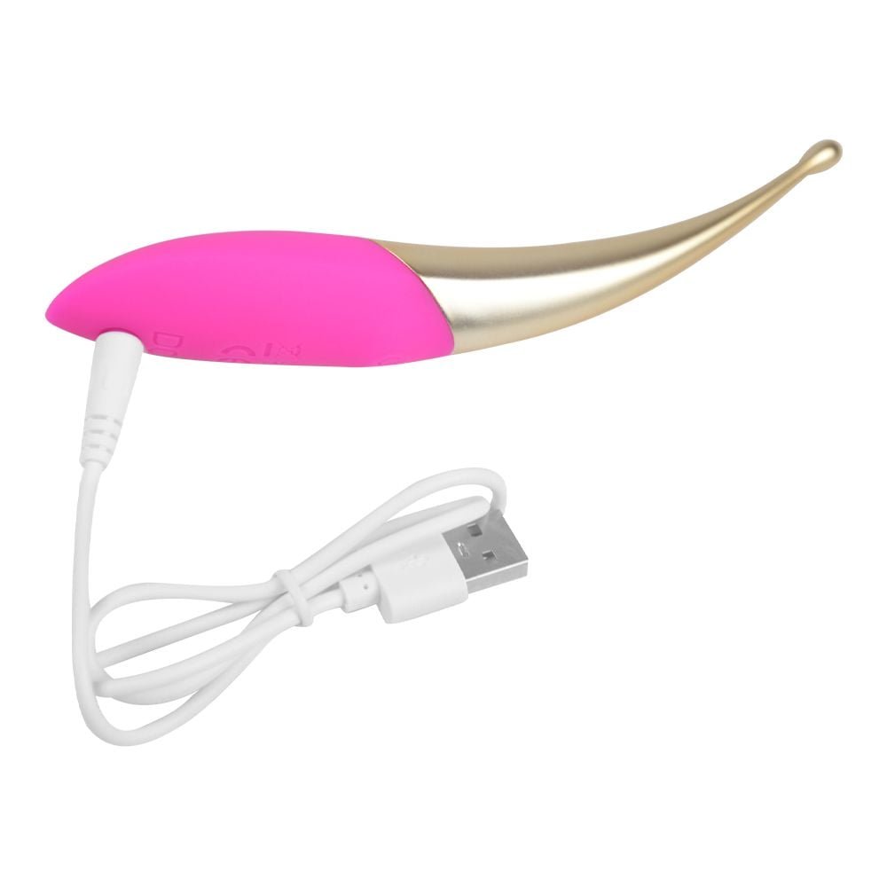 Vibrador Queen Estimulador Recarga Usb 10 Modos Yaffa