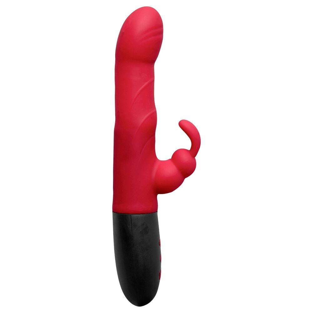 Vibrador Rabbit Vai E Vem 8 Vibrações Larry Vipmix
