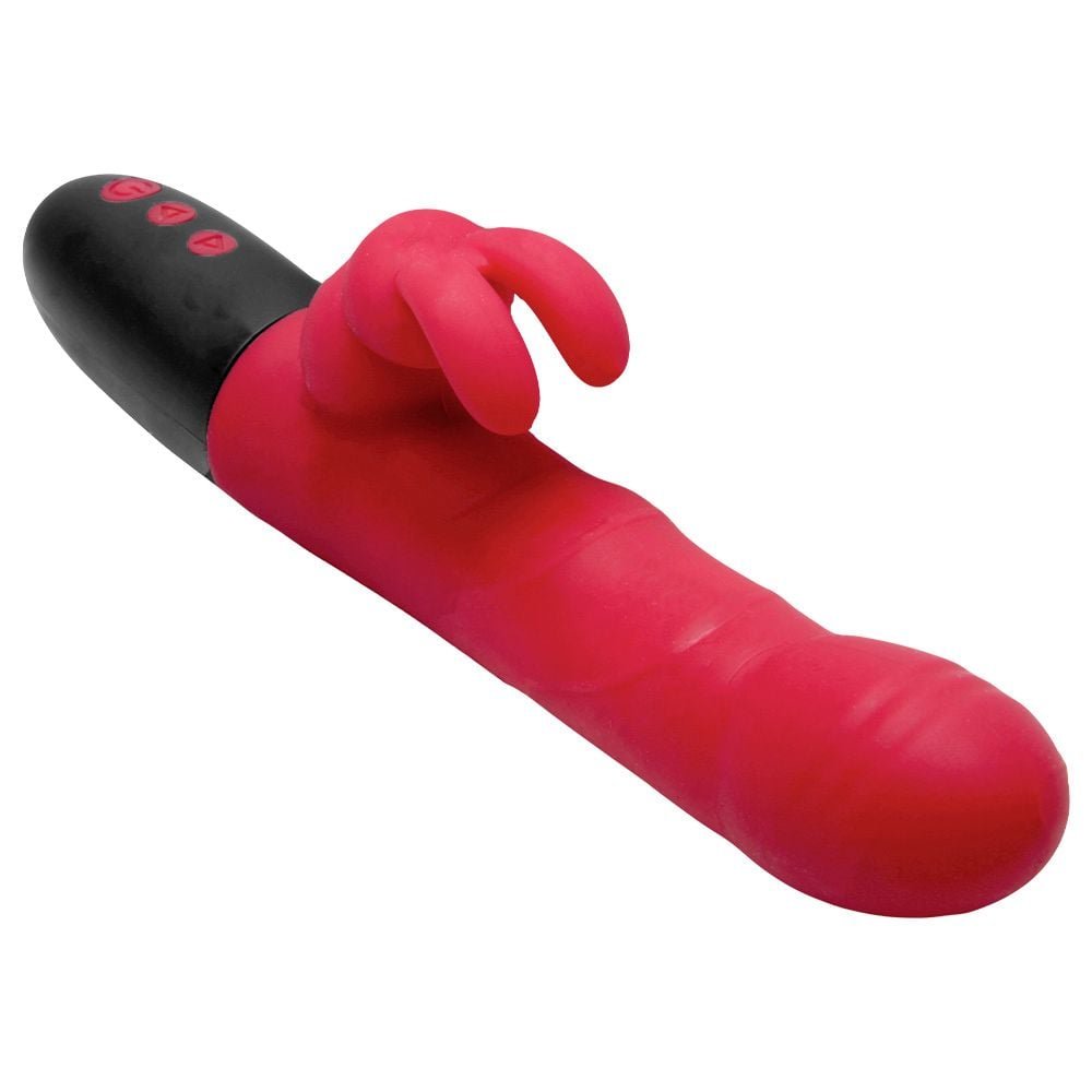 Vibrador Rabbit Vai E Vem 8 Vibrações Larry Vipmix