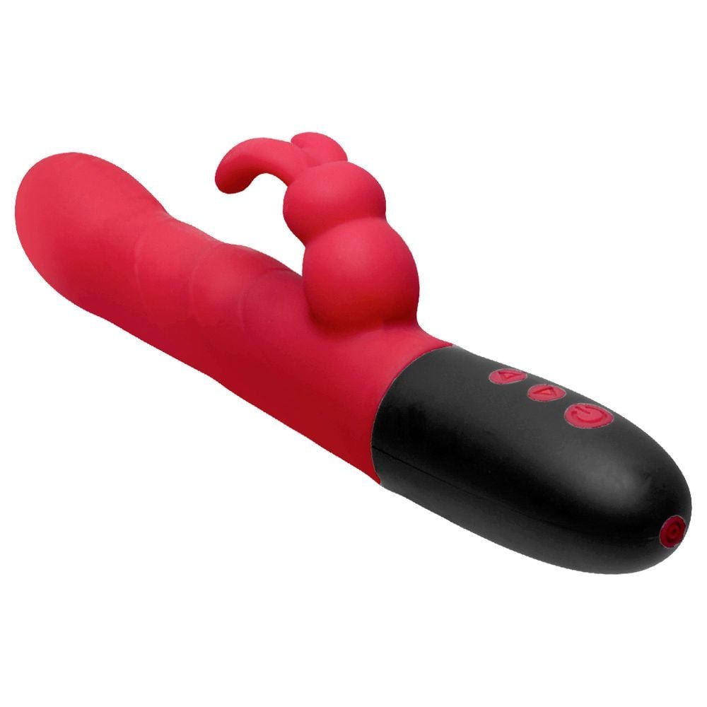 Vibrador Rabbit Vai E Vem 8 Vibrações Larry Vipmix