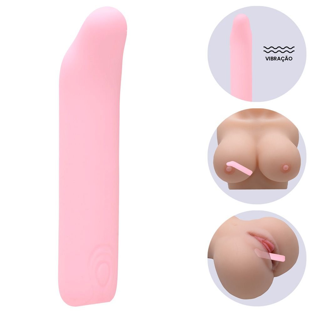 Vibrador Recarregável 10 Modos Ponto G Lilo Vipmix