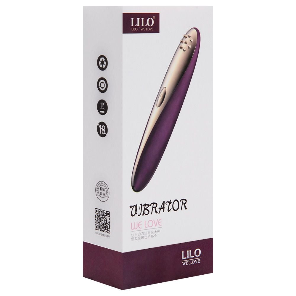 Vibrador Recarregável 10 Vibrações Lilo Vipmix
