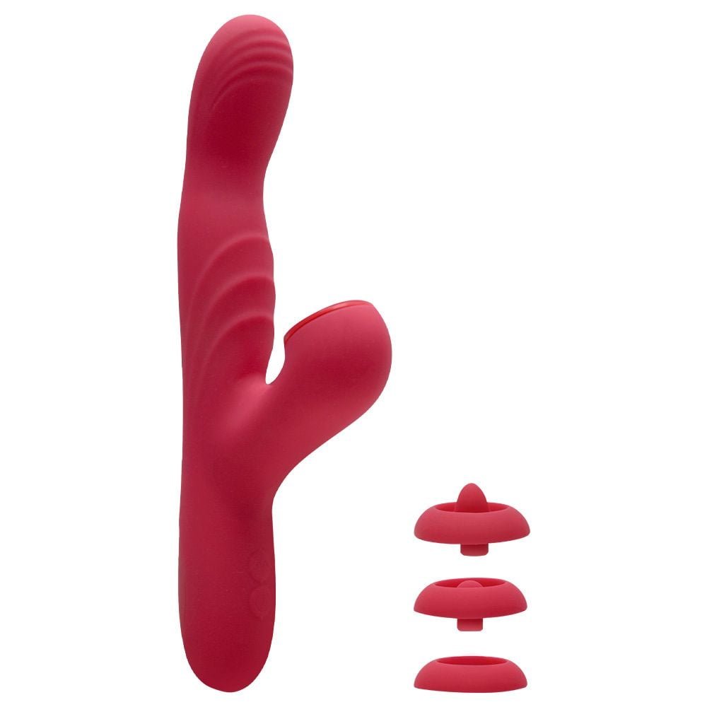 Vibrador Recarregável 8 Vibrações Aquece Malone Vipmix