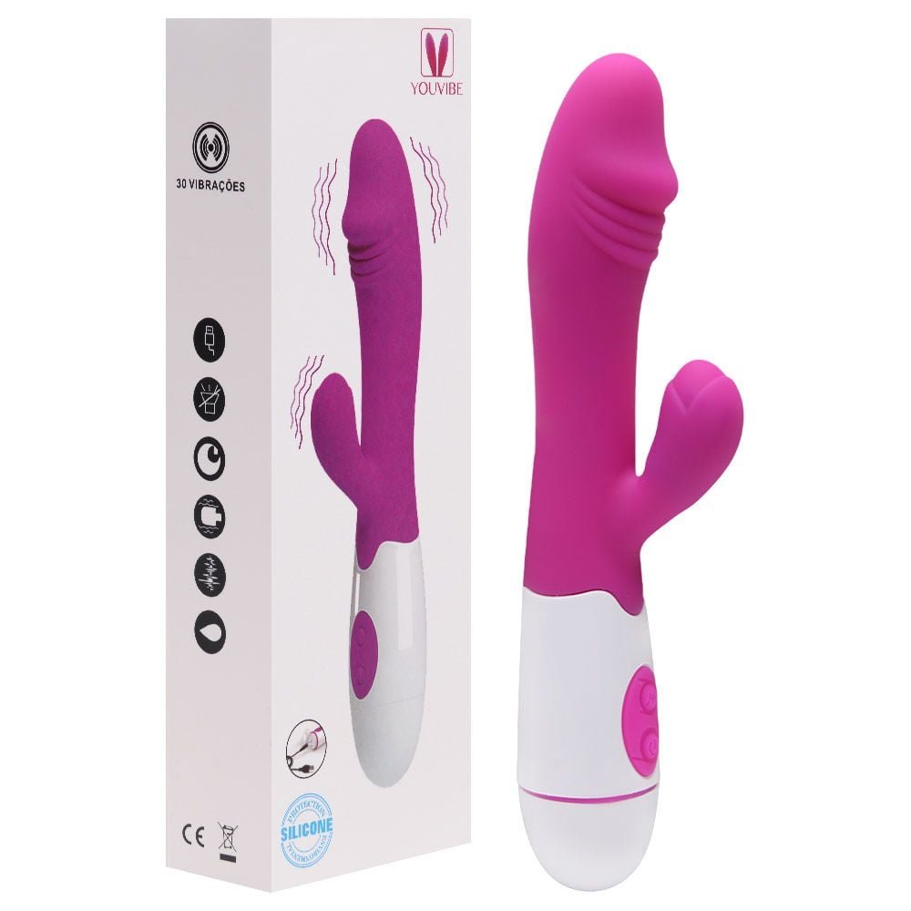 Vibrador Recarregável Ponto G 30 Modos De Vibração Vipmix