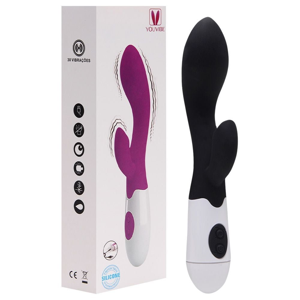 Vibrador Recarregável Ponto G 30 Modos De Vibração Vipmix