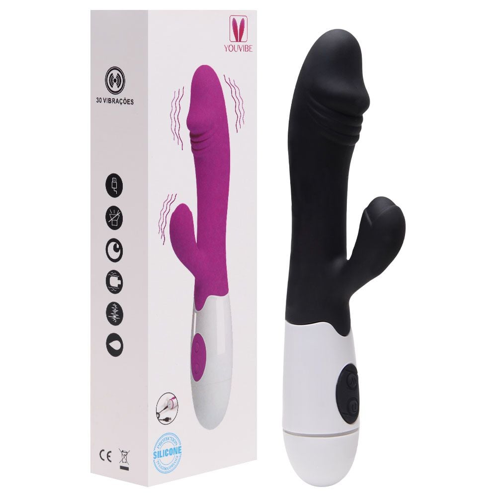 Vibrador Recarregável Ponto G 30 Modos De Vibração Vipmix