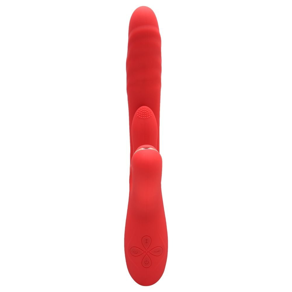 Vibrador Recarregável Silicone Multifunções Vipmix