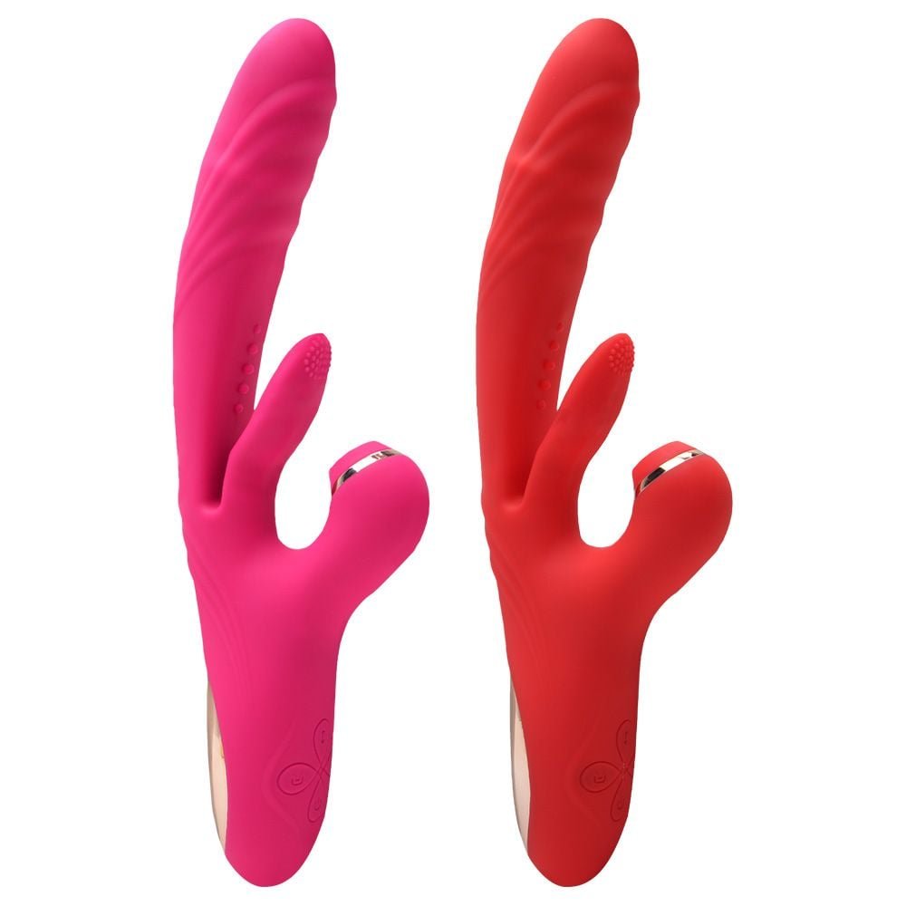 Vibrador Recarregável Silicone Multifunções Vipmix