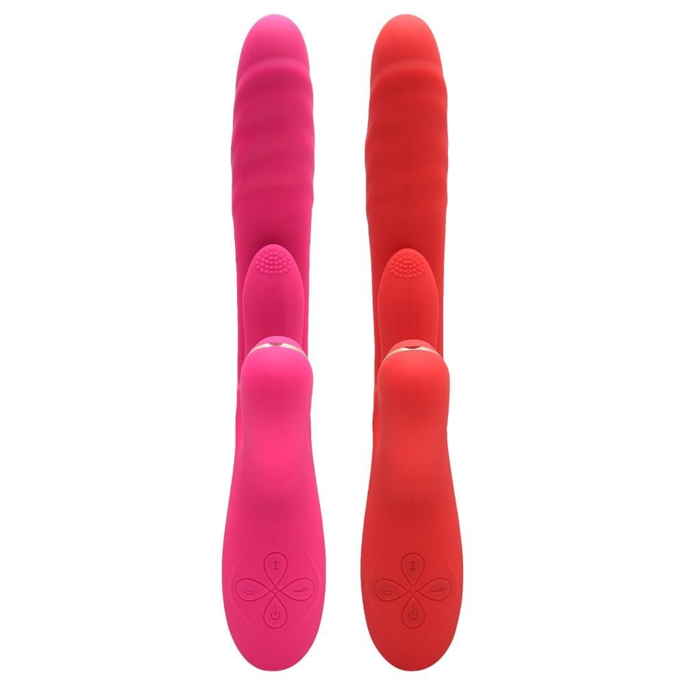 Vibrador Recarregável Silicone Multifunções Vipmix