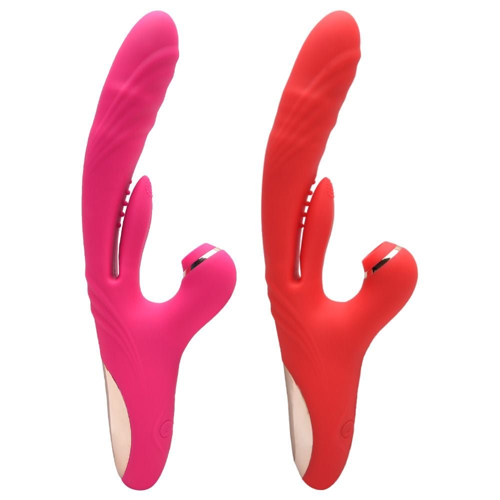Vibrador Recarregável Silicone Multifunções Vipmix