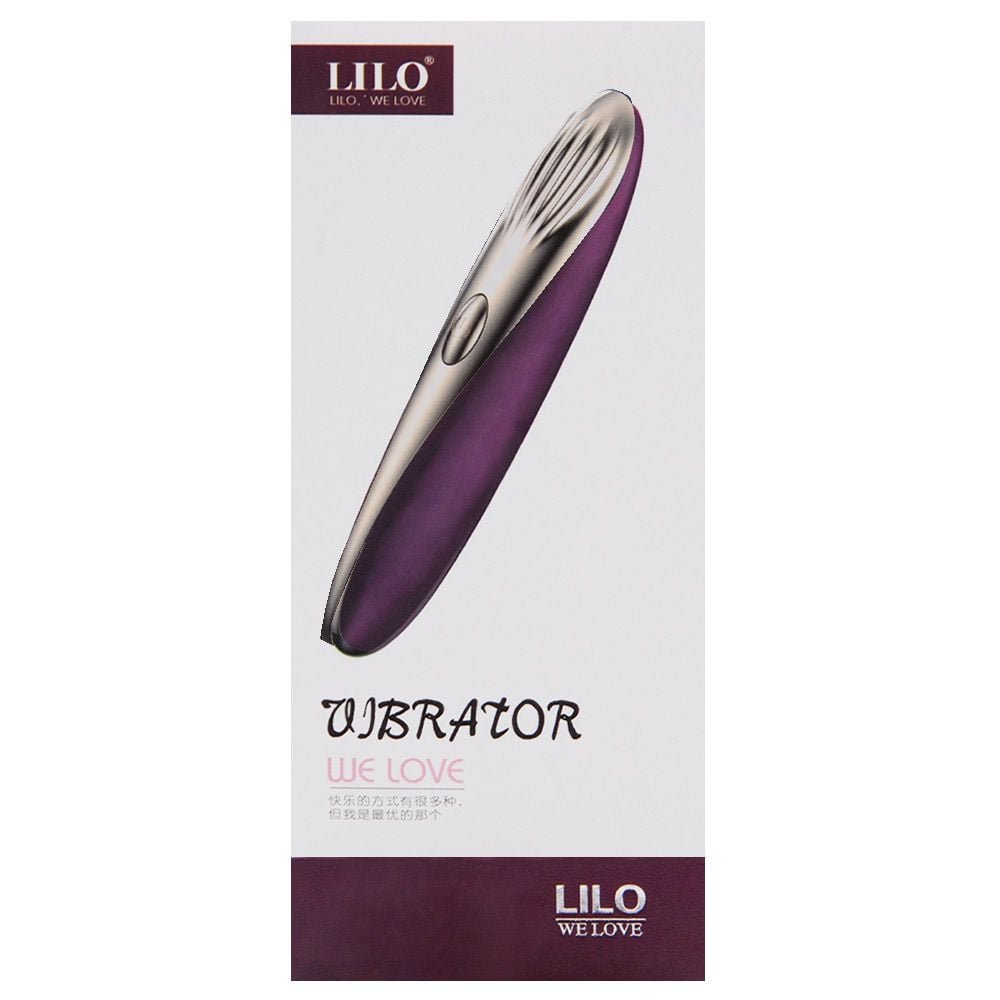 Vibrador Recarregável Usb 10 Vibrações Lilo Vipmix
