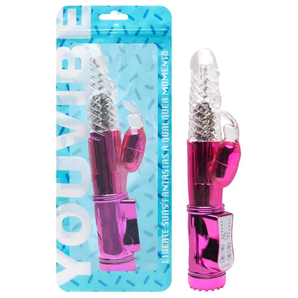 Vibrador Rotativo 36 Vibrações Metálico 22 X 3,3cm Vipmix