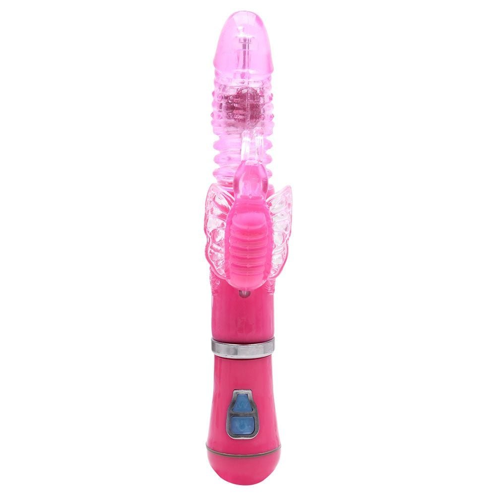 Vibrador Rotativo Borboleta Vai Vem Usb Sexy Import