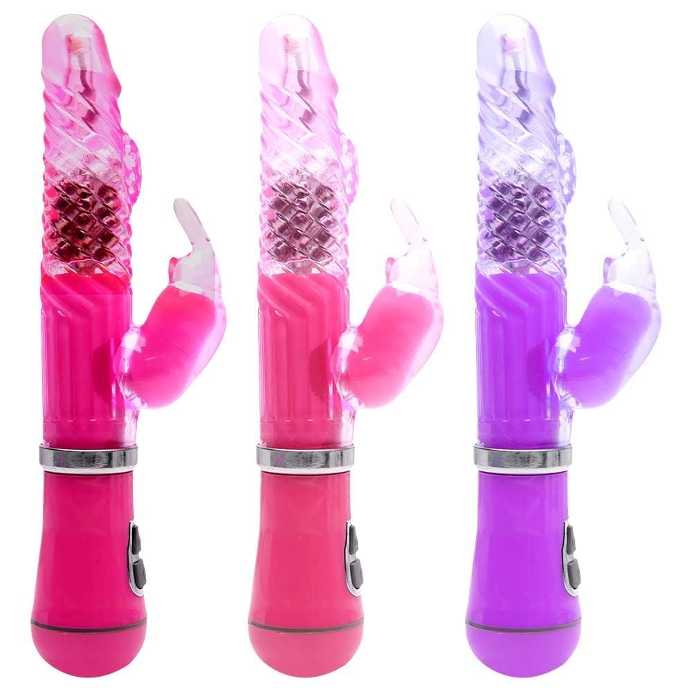 Vibrador Rotativo Coelhinho à Pilha Sexy Import