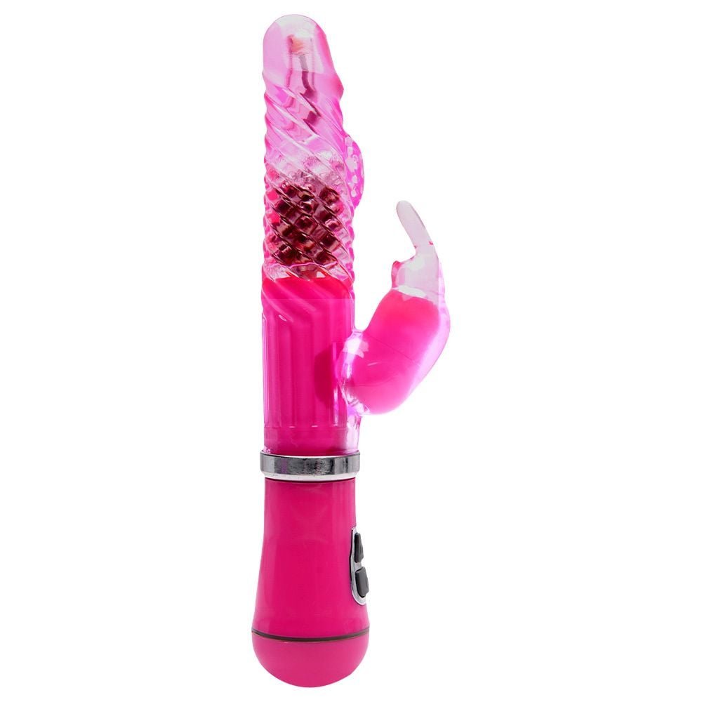 Vibrador Rotativo Coelhinho à Pilha Sexy Import