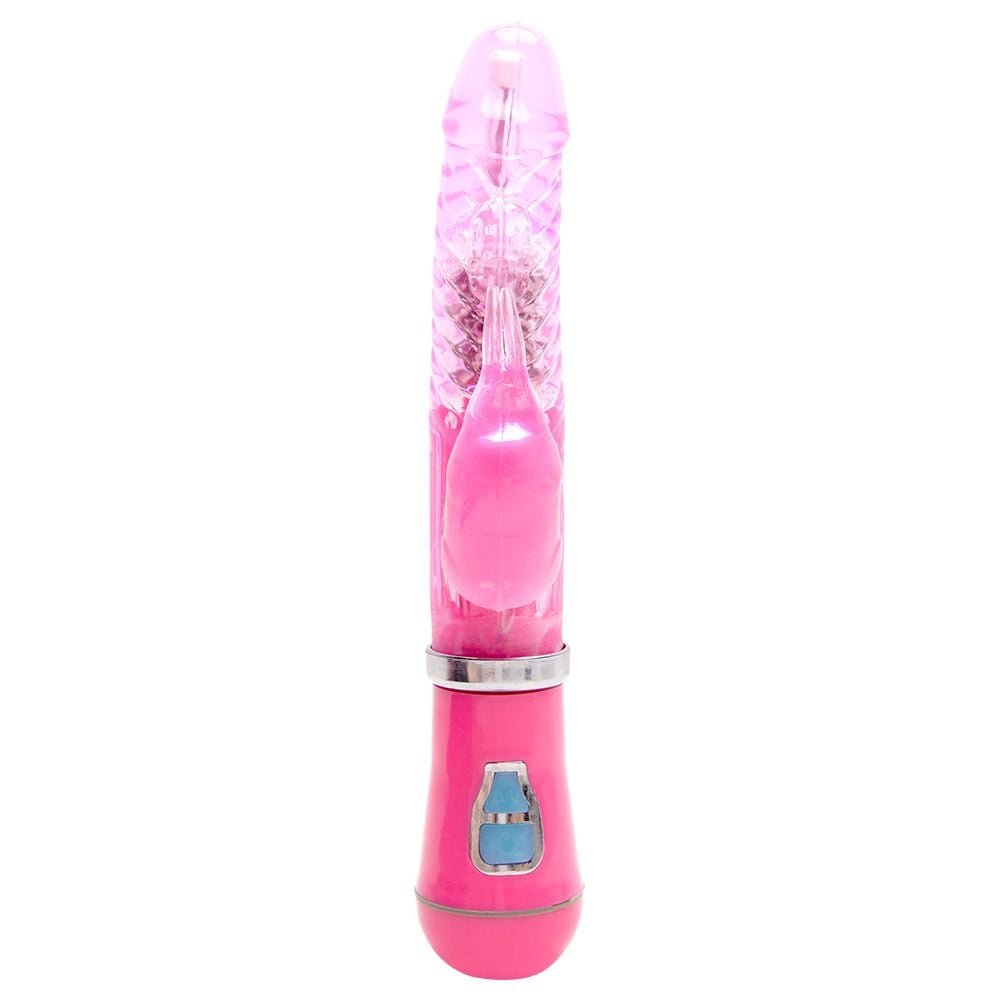 Vibrador Rotativo Coelho Recarregável Usb Sexy Import