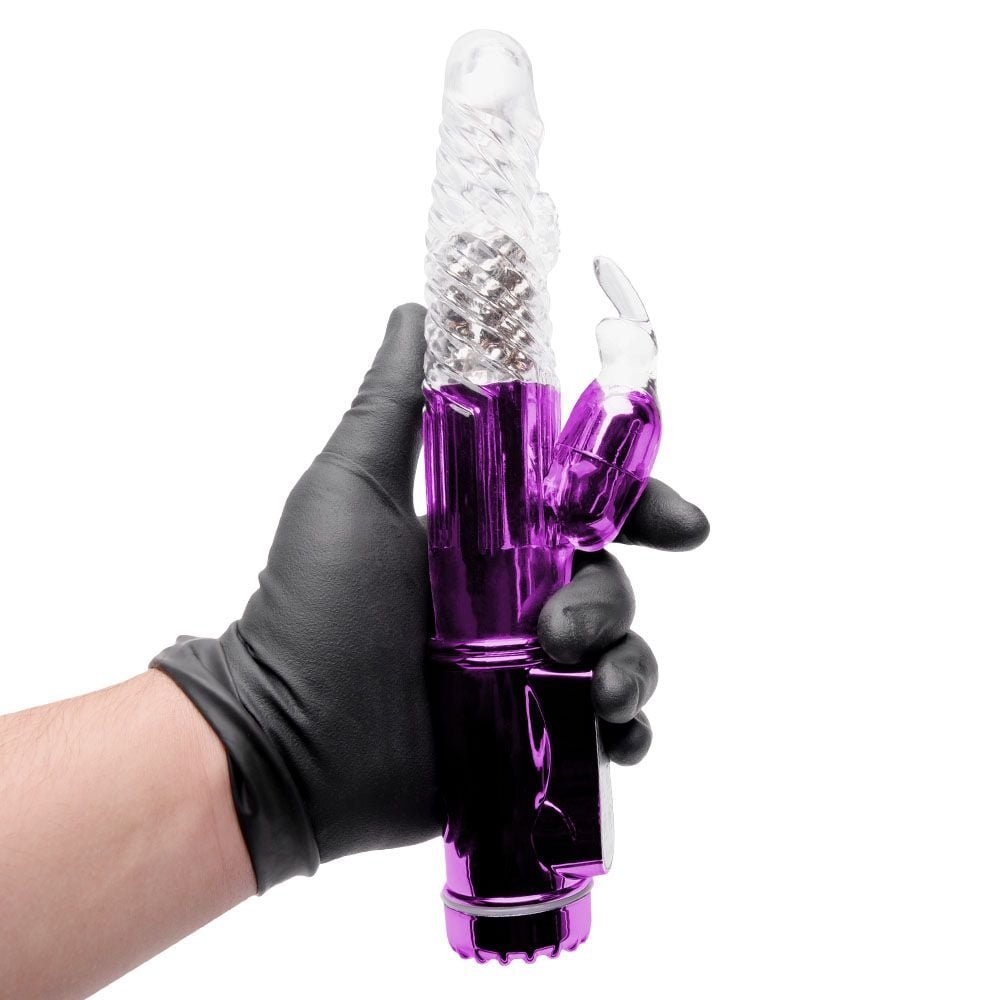 Vibrador Rotativo Rabbit 36 Vibrações Usb 22 X 3,5cm Vipmix