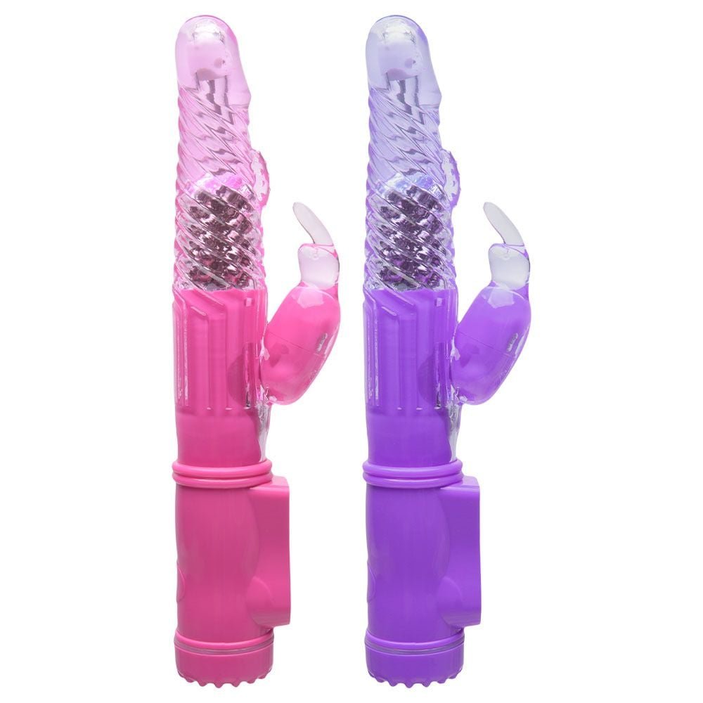 Vibrador Rotativo Rabbit Com 12 Vibrações 22 X 3cm Vipmix