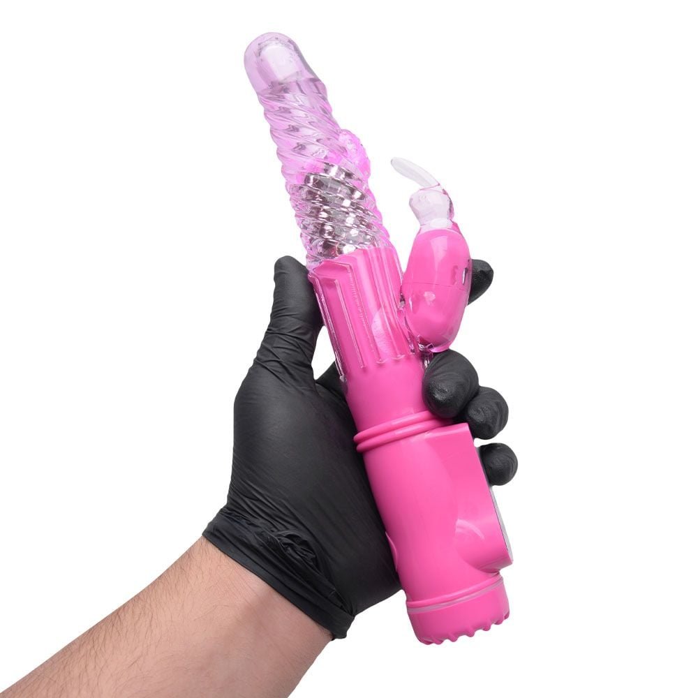Vibrador Rotativo Rabbit Com 12 Vibrações 22 X 3cm Vipmix