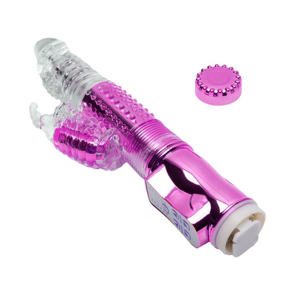 Vibrador Rotativo Sobe E Desce Butterfly 23 X 3,5cm Vipmix