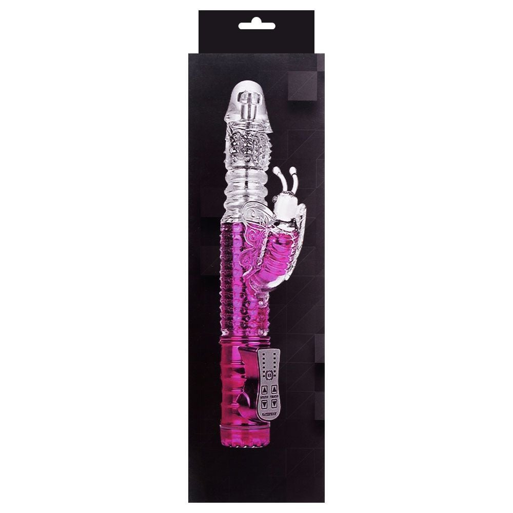 Vibrador Rotativo Sobe E Desce Butterfly 23 X 3,5cm Vipmix