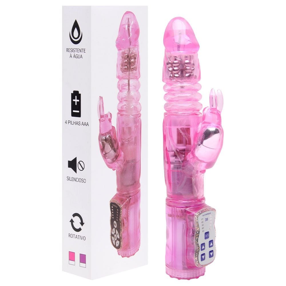 Vibrador Rotativo Vai E Vem 20 Vibrações Stretch Massage Vipmix