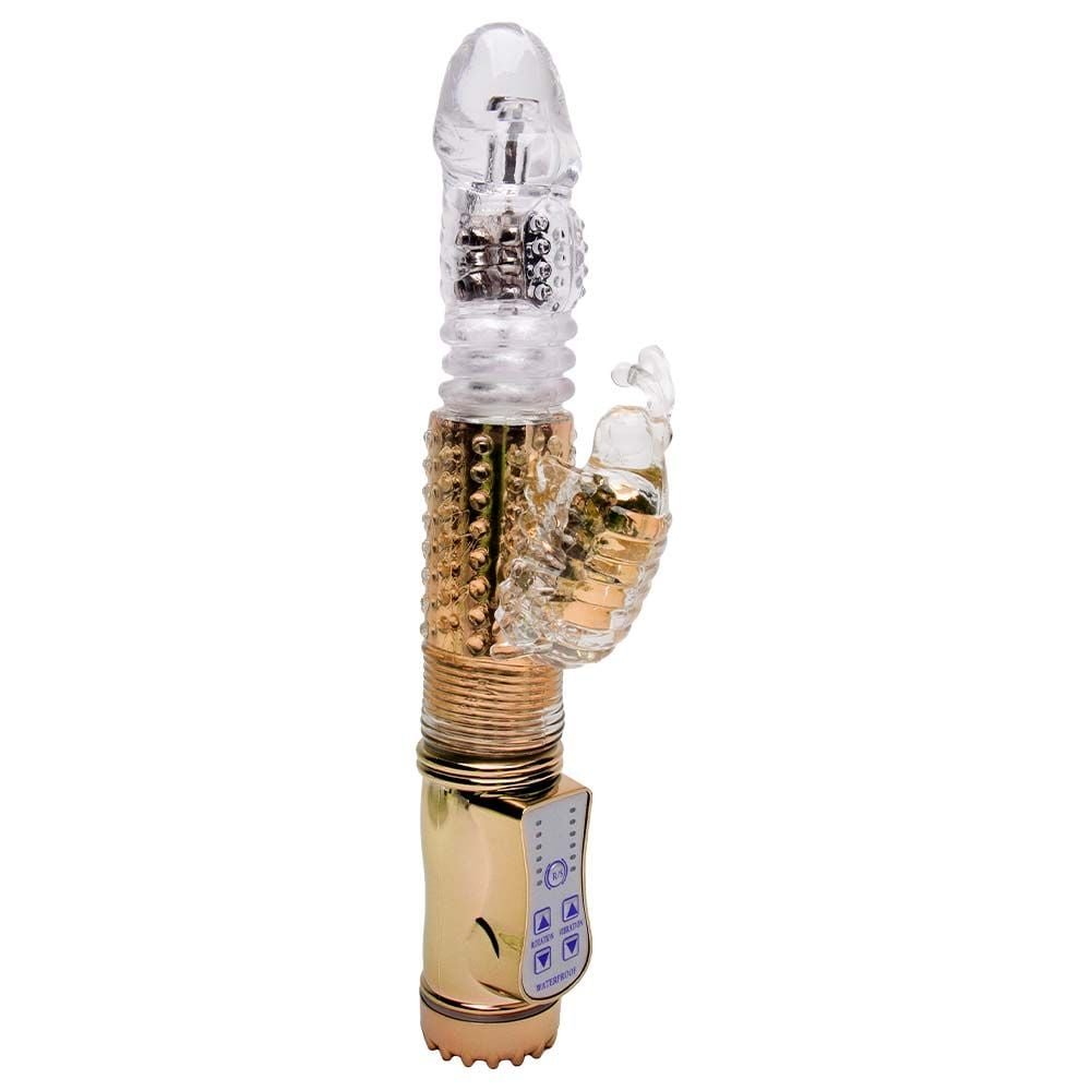 Vibrador Rotativo Vai E Vem 36 Vibrações Sexy Import